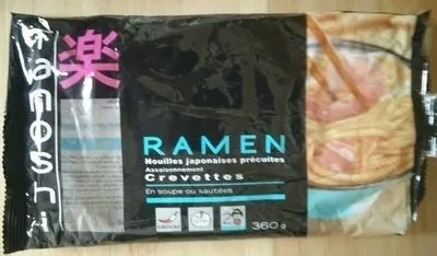 Ramen saveur Crevette - Nouilles japonaises précuites