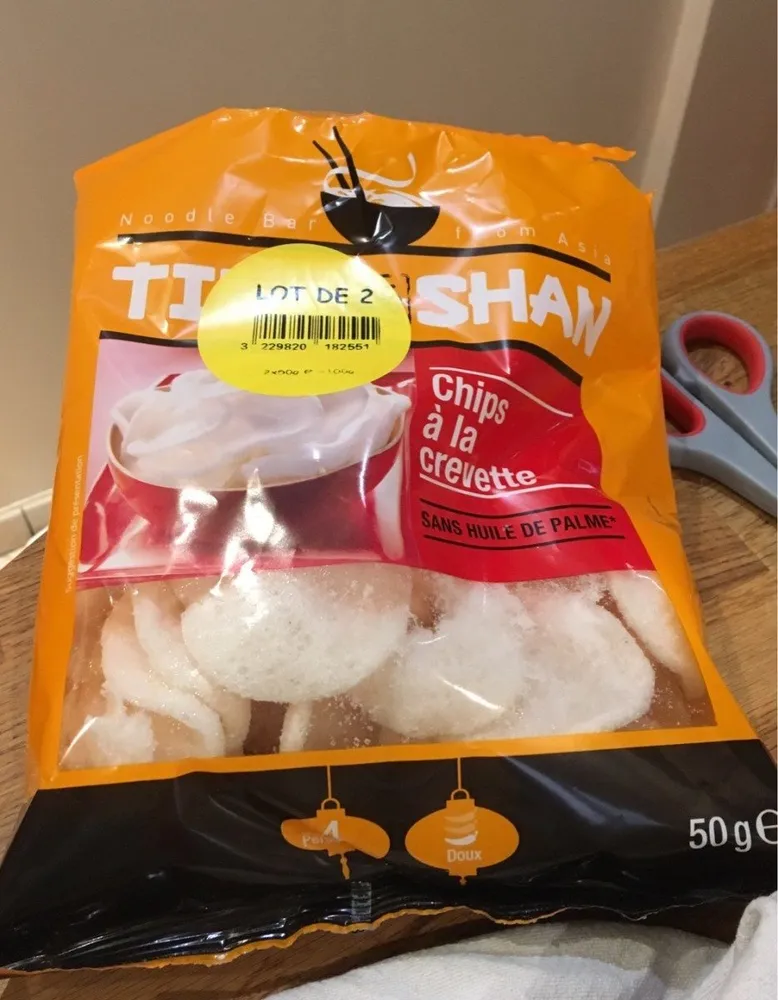 Chips à la crevette
