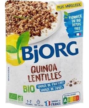 Quinoa lentilles