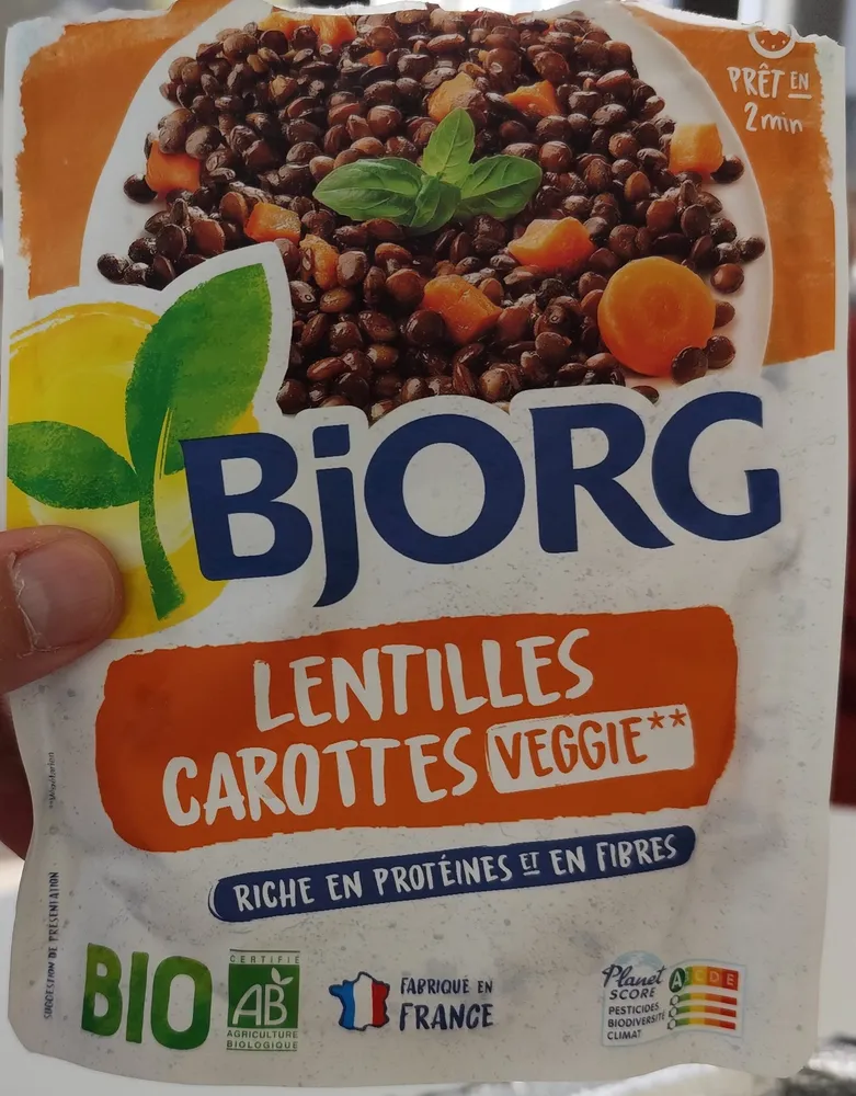 Lentilles Carottes