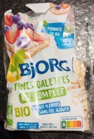 Fines galettes de riz bio