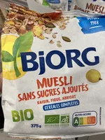 MUESLI SANS SUCRES AJOUTÉS RAISIN, FIGUE, ABRICOT