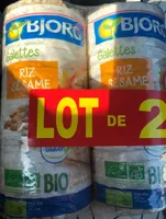 Galette riz sésame