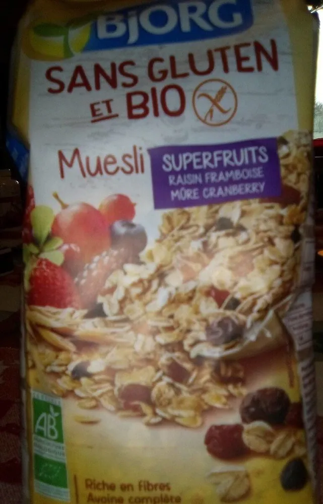 Muesli super fruits