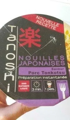 Nouilles japonaises saveur porc tonkotsu