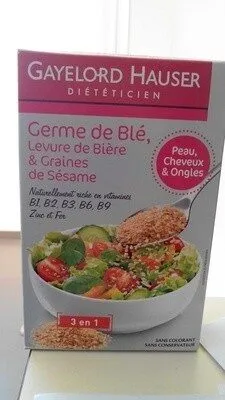 Levure de biere, germes de ble et graines de sesame 3 en 1 GAYLORD HAUSER