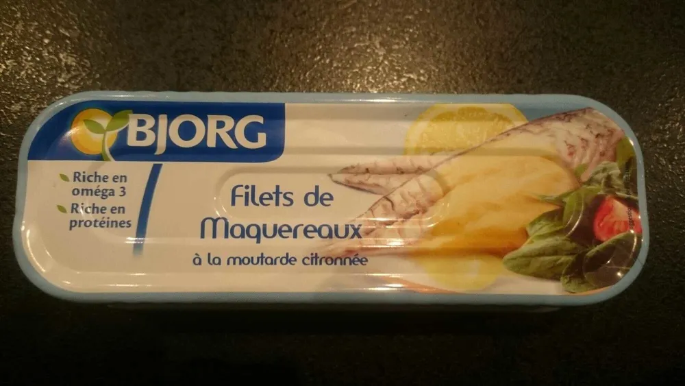 Filets de maquereaux a la moutarde