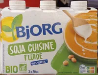 Soja cuisine fluide