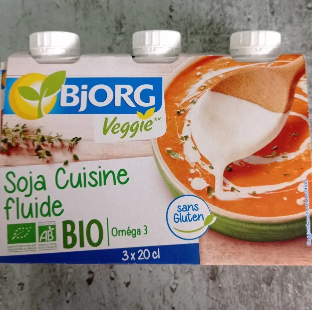 Soja cuisine fluide