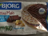 Galettes Maïs - chocolat lait