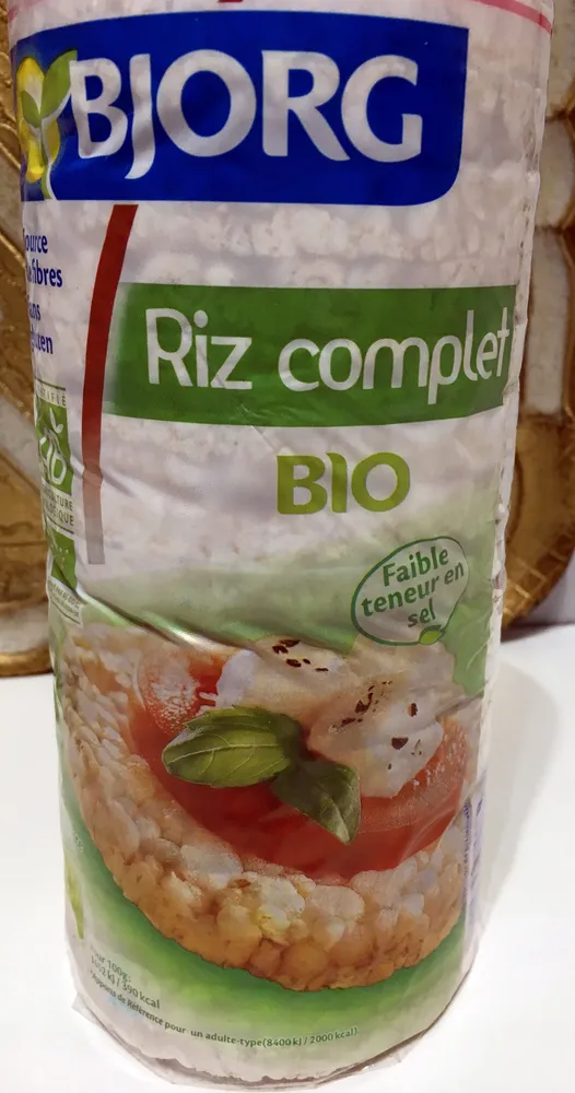 Galettes Riz complet