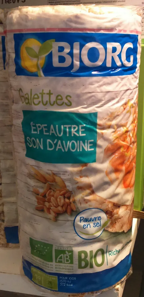 Galette Épeautre Son d'Avoine