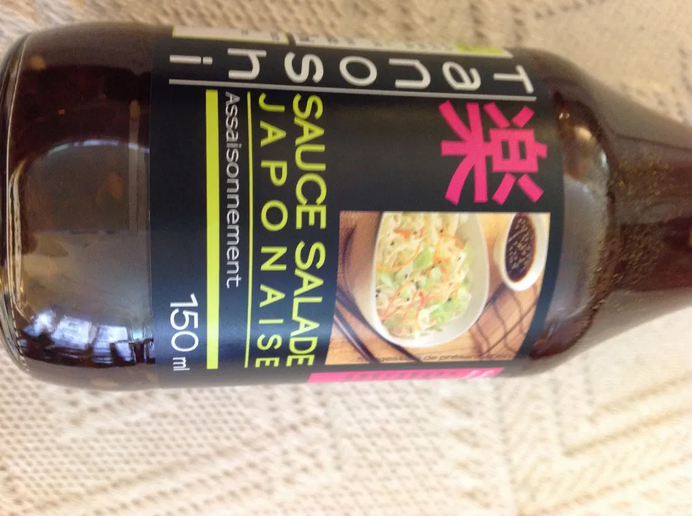Sauce salade japonaise assaisonnement