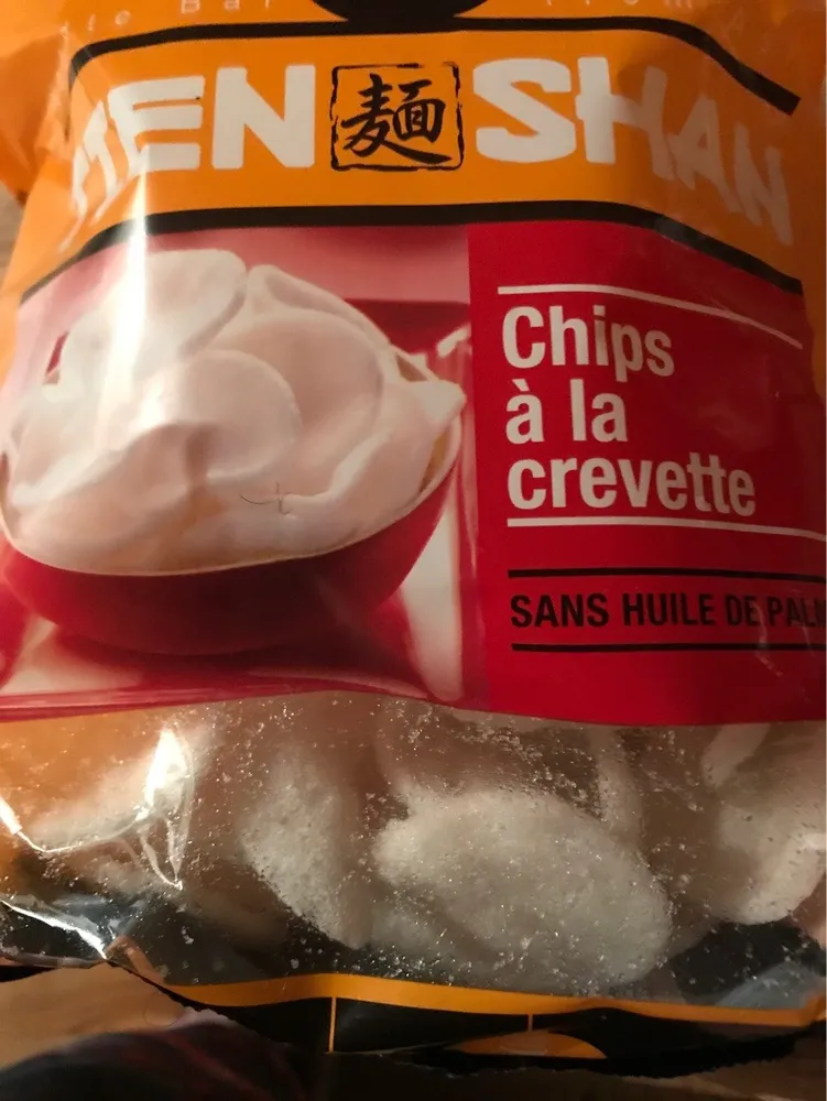 Chips à la crevette