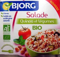 Salade Quinoa et légumes Bio Bjorg