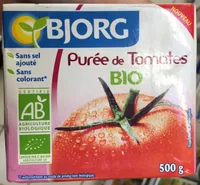 Purée de tomates bio