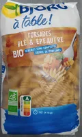 Torsades blé & épeautre bio