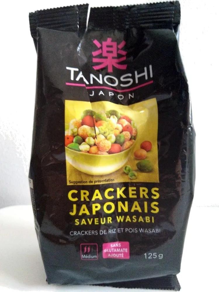 Cracker japonais saveur wasabi