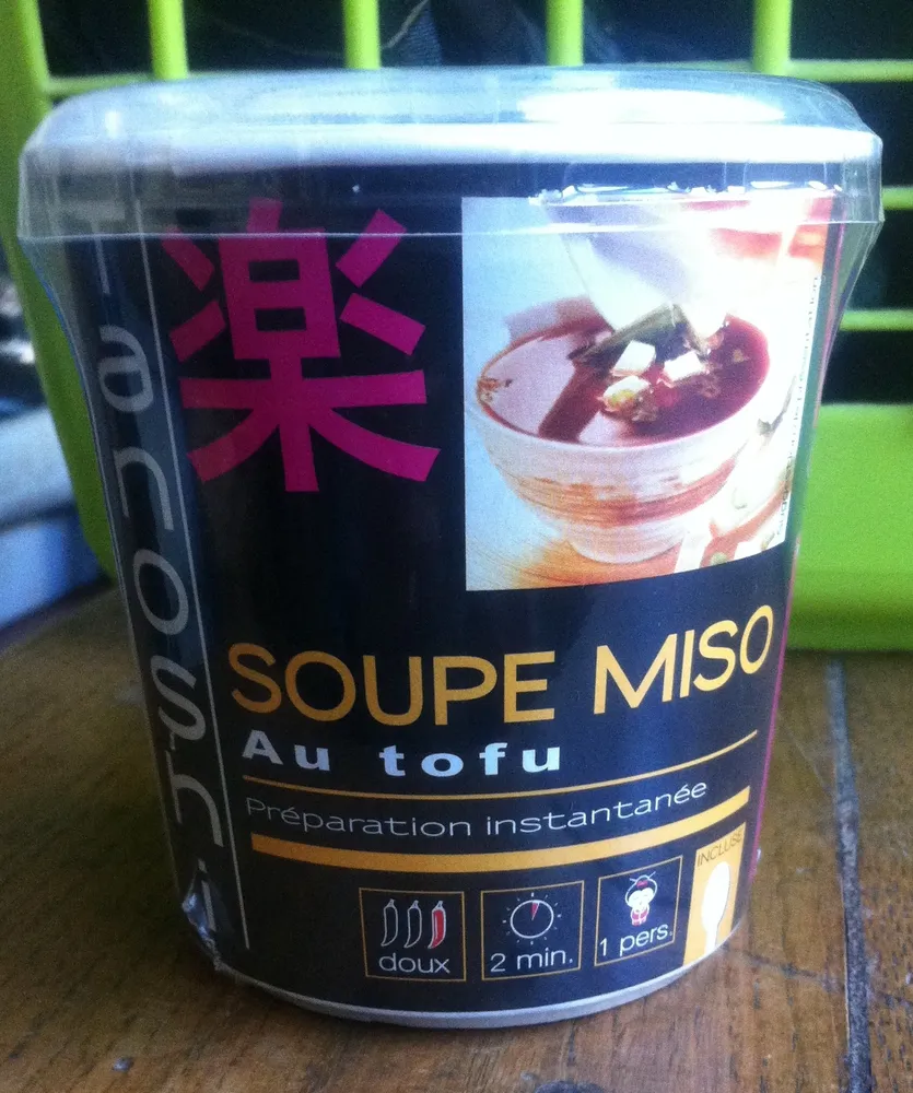 Soupe Miso au Tofu