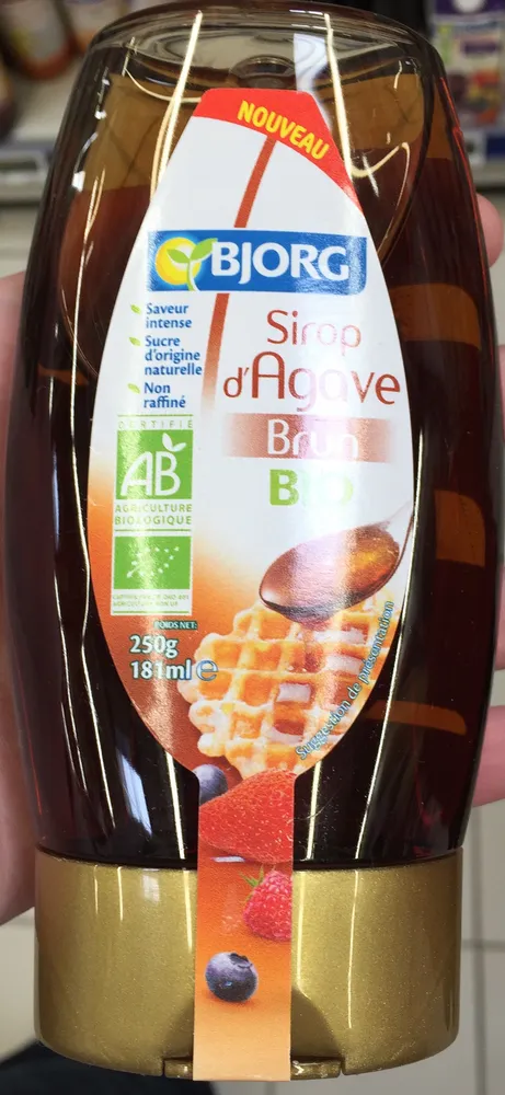 Sirop d'Agave brun bio
