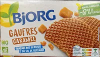 Gaufres caramel bio