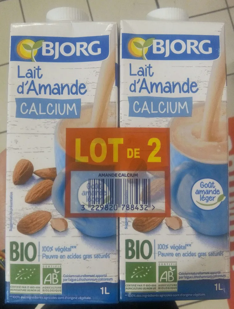 boisson amande calcium