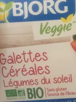 Galettes céréales légumes du soleil