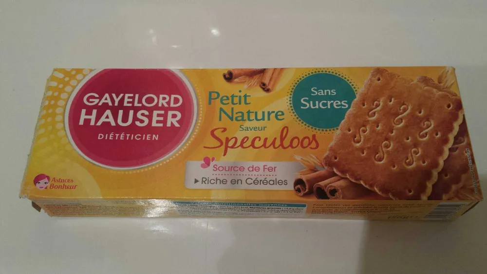 Petit nature saveur spéculoos