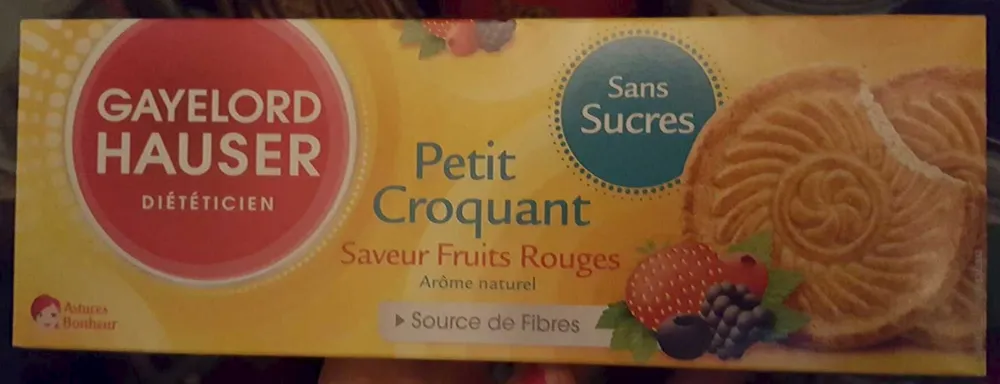 Petit Croquant Saveur Fruits Rouges