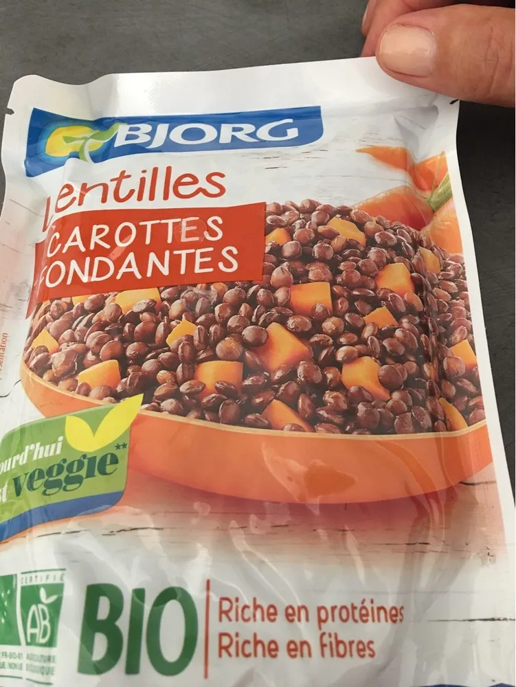 Lentille carotte doy pack bjorg