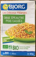 Céréales & Légumes secs - Orge, Épeautre, Pois cassés