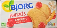 Biscuits fourrés aux framboises