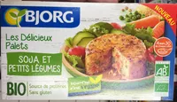 Les délicieux Palets Soja et petits Légumes