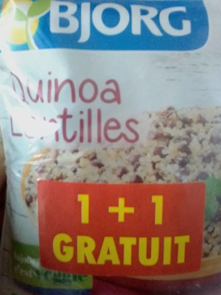 Quinoa lentilles
