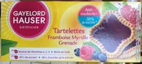 Tartelettes Framboise Myrtille Grenade