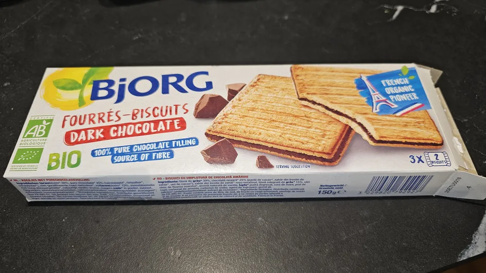 Fourrés chocolat noir