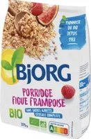Porridge figue framboise