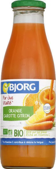 Jus Orange Carotte Citron