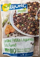 Lentilles Petits Légumes Tofu Fumé