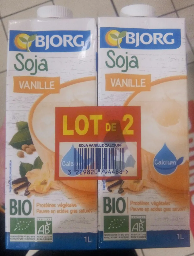 Soja vanille calcium
