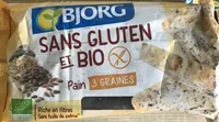 Pain tranché 3 graines sans gluten