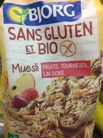 Muesli sans gluten fruits tournesol lin doré