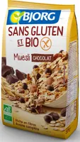 Muesli chocolat sans gluten et bio