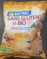 Maïs soufflés Sans Gluten et Bio Minis Fromage