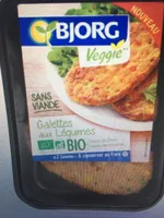 Galettes aux legumes