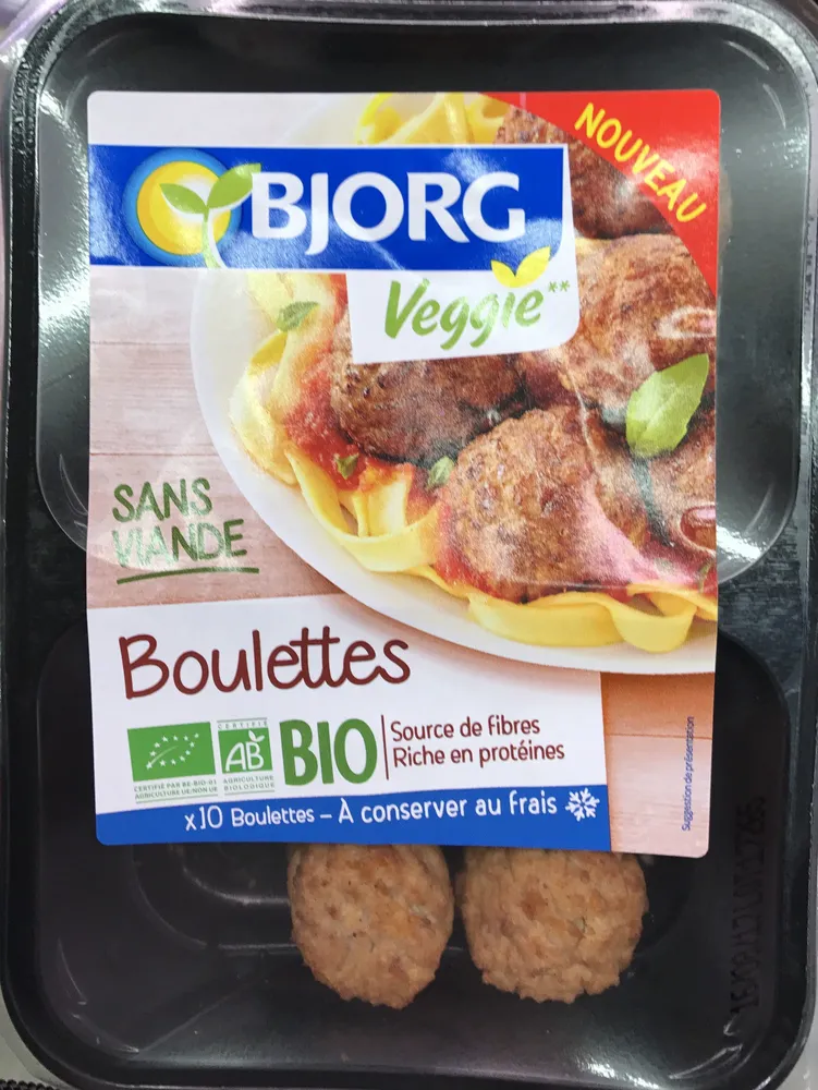 Boulettes Bio sans Viande