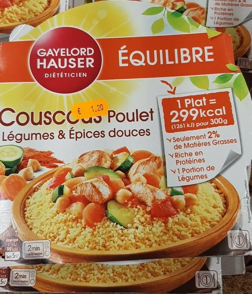Couscous poulet