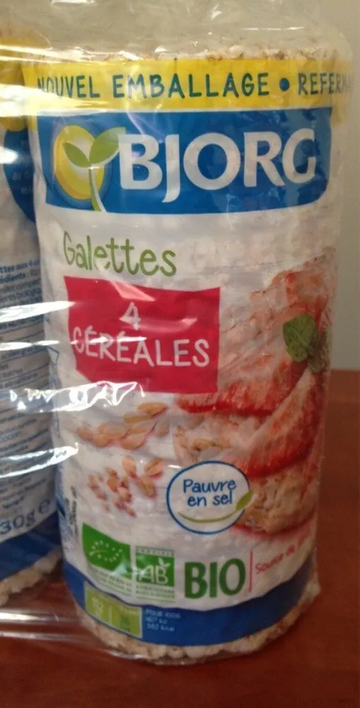 Galettes 4 céréales