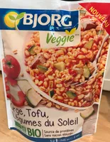 Veggie Orge, Tofu, Légumes du soleil bio