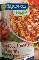 Torsettes Tomates à l'Italienne